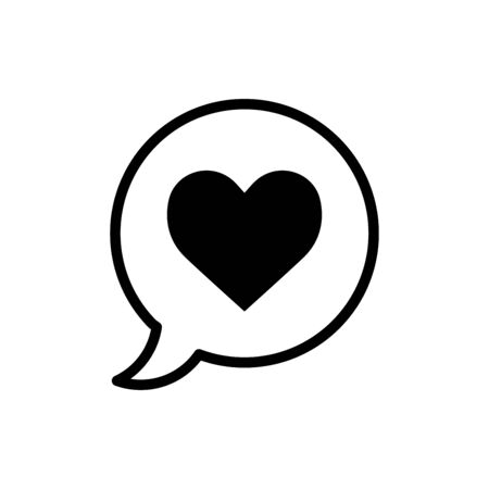 Bubble speech icon flat vector template design trendyのイラスト素材