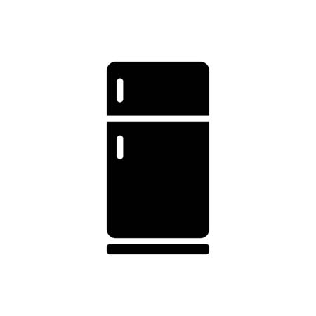Refrigerator icon flat vector template design trendyのイラスト素材