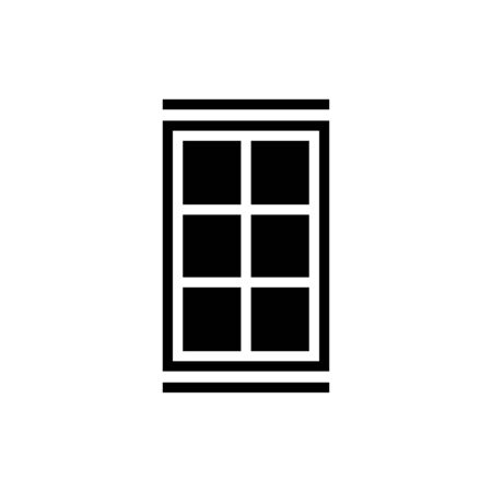 Window icon flat vector template design trendyのイラスト素材