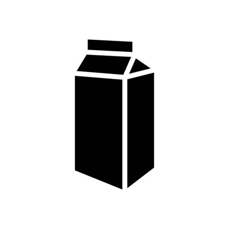 Milk icon flat vector template design trendyのイラスト素材