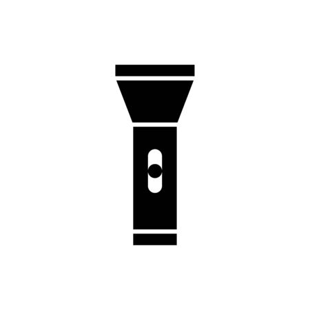 Flashlight icon flat vector template design trendyのイラスト素材