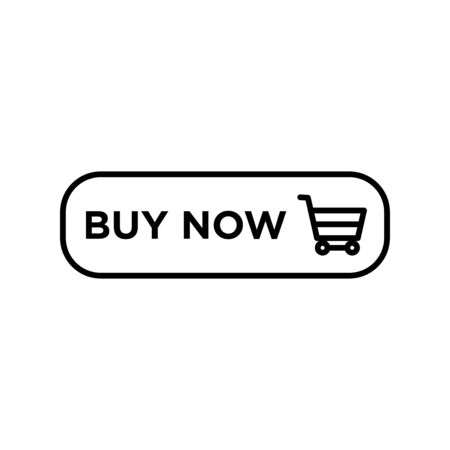Buy now icon flat vector template design trendyのイラスト素材