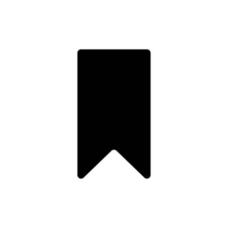 Bookmark icon flat vector template design trendyのイラスト素材