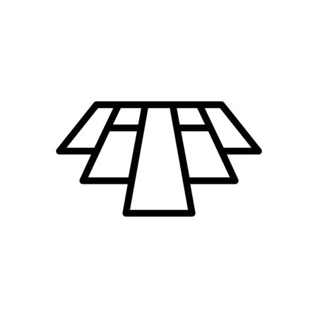 Floor tile icon flat vector template design trendyのイラスト素材