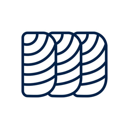 Sashimi icon template isolated on white background.のイラスト素材