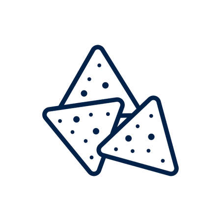 Tortilla icon logo template isolated on white background.のイラスト素材