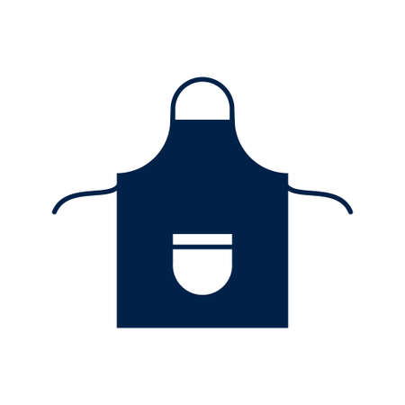 Apron icon design isolated on white background. vector illustration.のイラスト素材