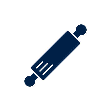 Rolling pin icon, illustration line art design.のイラスト素材