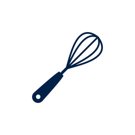 Whisk icon vector isolated on white background.のイラスト素材