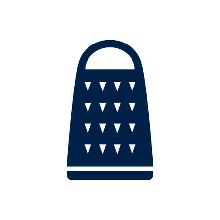 Grater icon. Simple kitchen and cooking illustration. Vector sign for mobile app or website.のイラスト素材