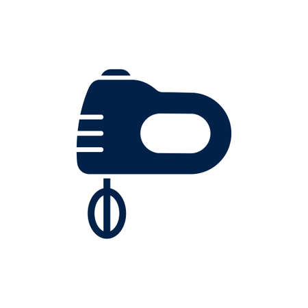 Kitchen mixer icon, electric mixer vector on white background.のイラスト素材