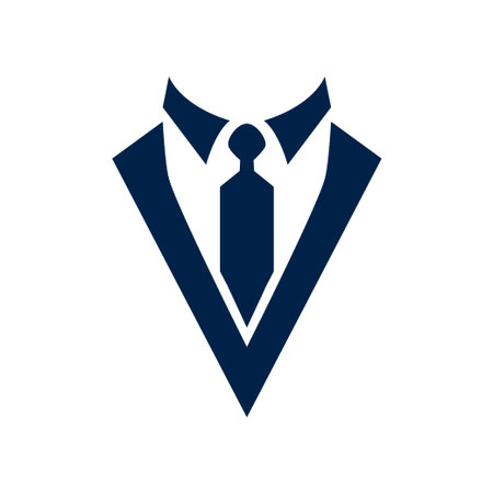 Tuxedo vector illustration iconのイラスト素材