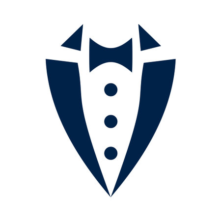 Tuxedo vector illustration iconのイラスト素材