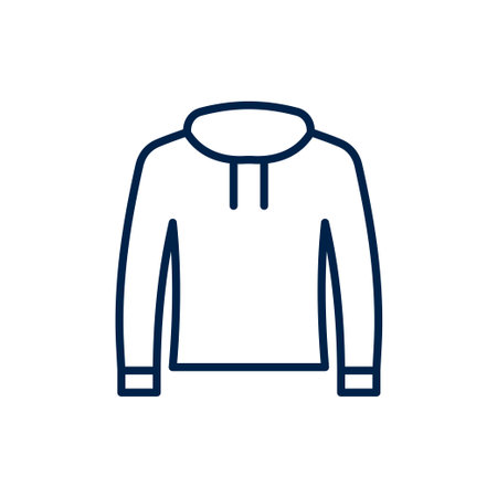 Hoodie vector illustration iconのイラスト素材