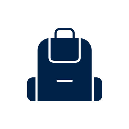 Bag pack vector illustration icon