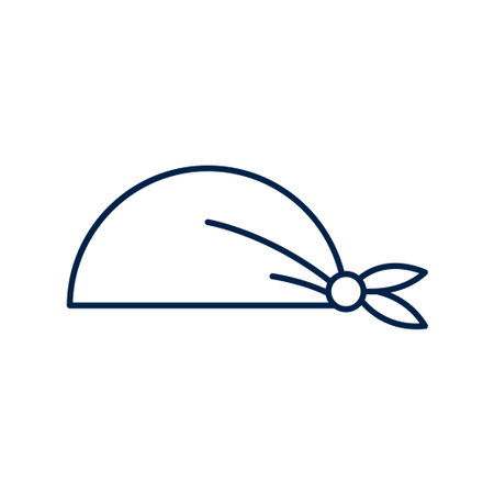 Bandana vector illustration iconのイラスト素材