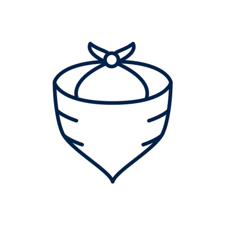 Bandana vector illustration iconのイラスト素材