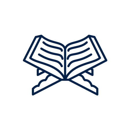 Al quran vector illustration iconのイラスト素材