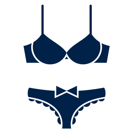 Lingerie vector illustration iconのイラスト素材