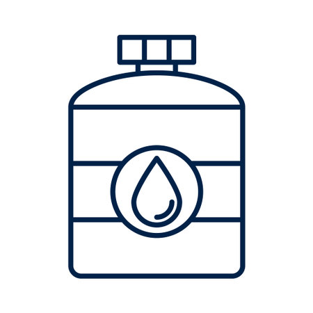 Water tank vector illustration iconのイラスト素材