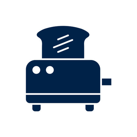 Toaster vector illustration iconのイラスト素材