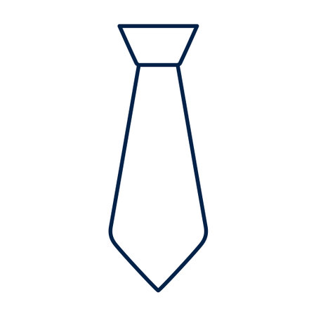 Tie vector illustration iconのイラスト素材