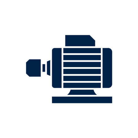 Water pump vector illustration iconのイラスト素材