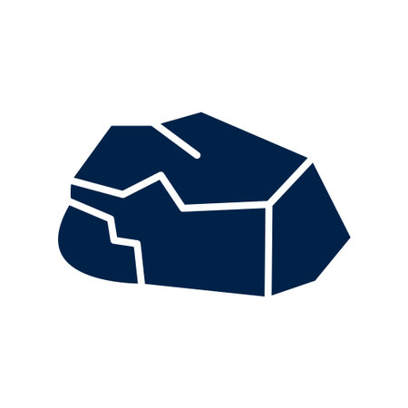 Rocks vector illustration iconのイラスト素材
