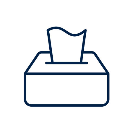 Tissue box vector illustration iconのイラスト素材