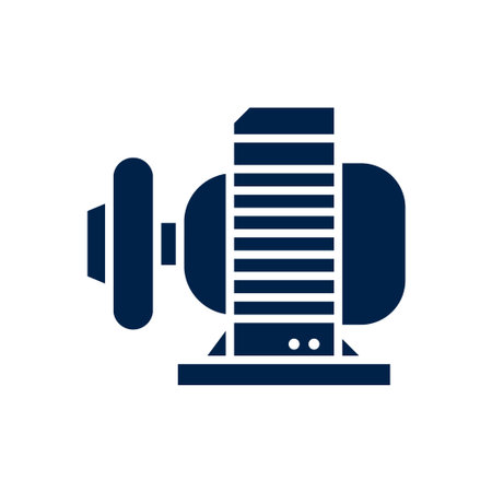 Water pump vector illustration iconのイラスト素材