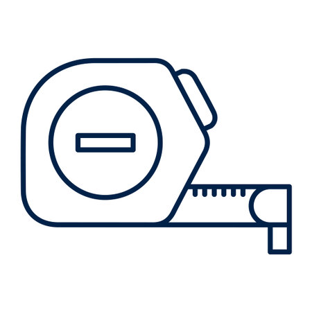 Tape measure vector illustration iconのイラスト素材
