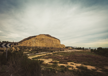 Alicante or Alacant is famous Spanish and Valencian city and port in Spain.の写真素材