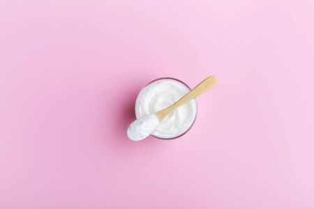 Hydrolyzed collagen, provides elasticity to our skin.の写真素材