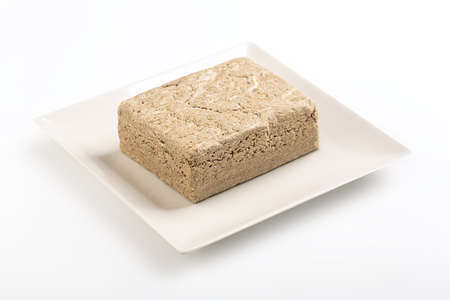 Halva is a various local confection recipes in West Asia. White backgroundの写真素材