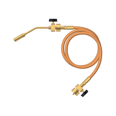 Burner gas-air isolated on white background. vector illustration.のイラスト素材