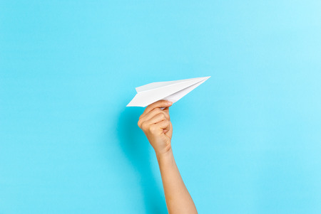 Hand flying airplane concept