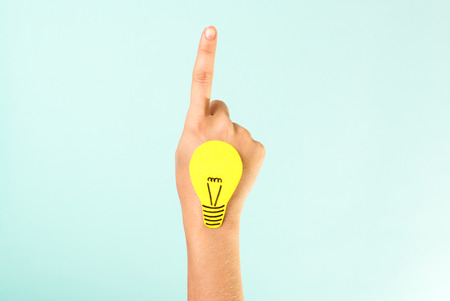 Have an idea conceptの写真素材