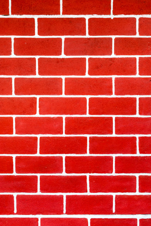 Red brick wall backgroundの写真素材