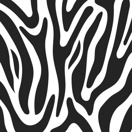 Texture of Zebra White and black stripes for the design of your products, fashionable texture for the cover of a magazine or copybook, Vector Eps 10 illustrationのイラスト素材