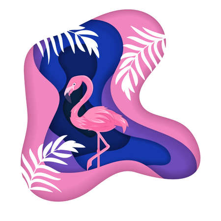 Ripped note of white color, notebook grainy paper strips stuck on grey backgroundのイラスト素材