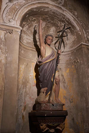 Eze, France - June 17, 2021 - the church Notre Dame de l'Assomptionのeditorial素材