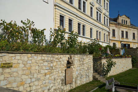 Litomerice, Czech Republic - September 9, 2021 - The outer ramparts of JosÃ© Rizal in the afternoonのeditorial素材