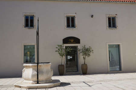 Zadar, Croatia - August 7, 2021 - Kalelarga - biggest and busiest street in the summer afternoonのeditorial素材