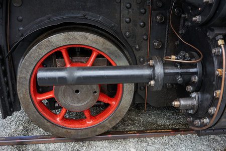 Luzna, Czech Republic - July 2, 2022 - The Railway museum Czech Railways in Luzna close Rakovnik -...