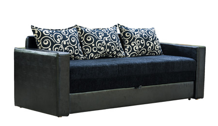 sofa on white background