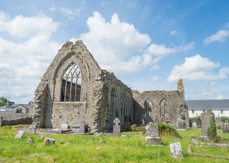 The Priory Church of Saint Peter and Saint Paul, Athenry, also called Athenry Priory, is a medieval Dominican priory and National Monument located in Athenry, Irelandの写真素材