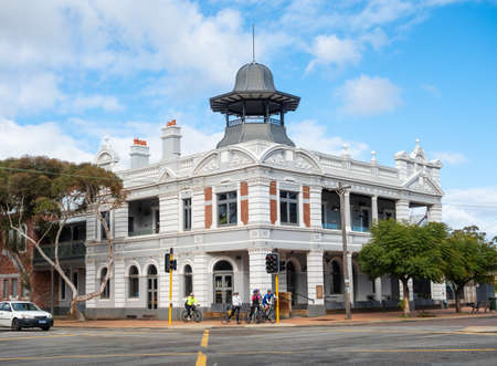 GUILDFORD, AUSTRALIA - AUGUST 23, 2020: The iconic Guildford Hotel in the suburb of Guildford, in Perth, Western Australia, dates back to 1883.のeditorial素材