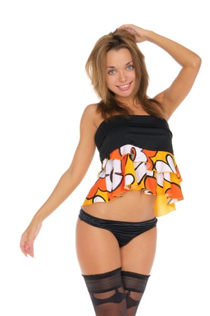 beautiful sexy womanの写真素材