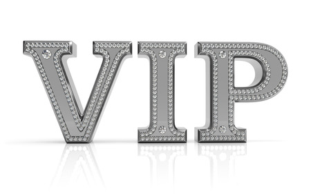 VIP card with diamondsの写真素材