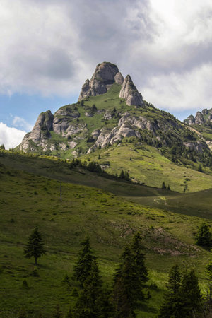 Picture of the Ciucas Mountain, Romaniaの写真素材